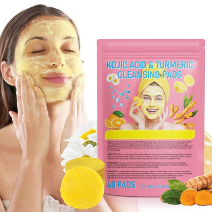 Turmeric Acid Cleaning Pads
